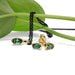 Green Tourmaline Stud Earrings & Pendant | Era Design Vancouver Canada