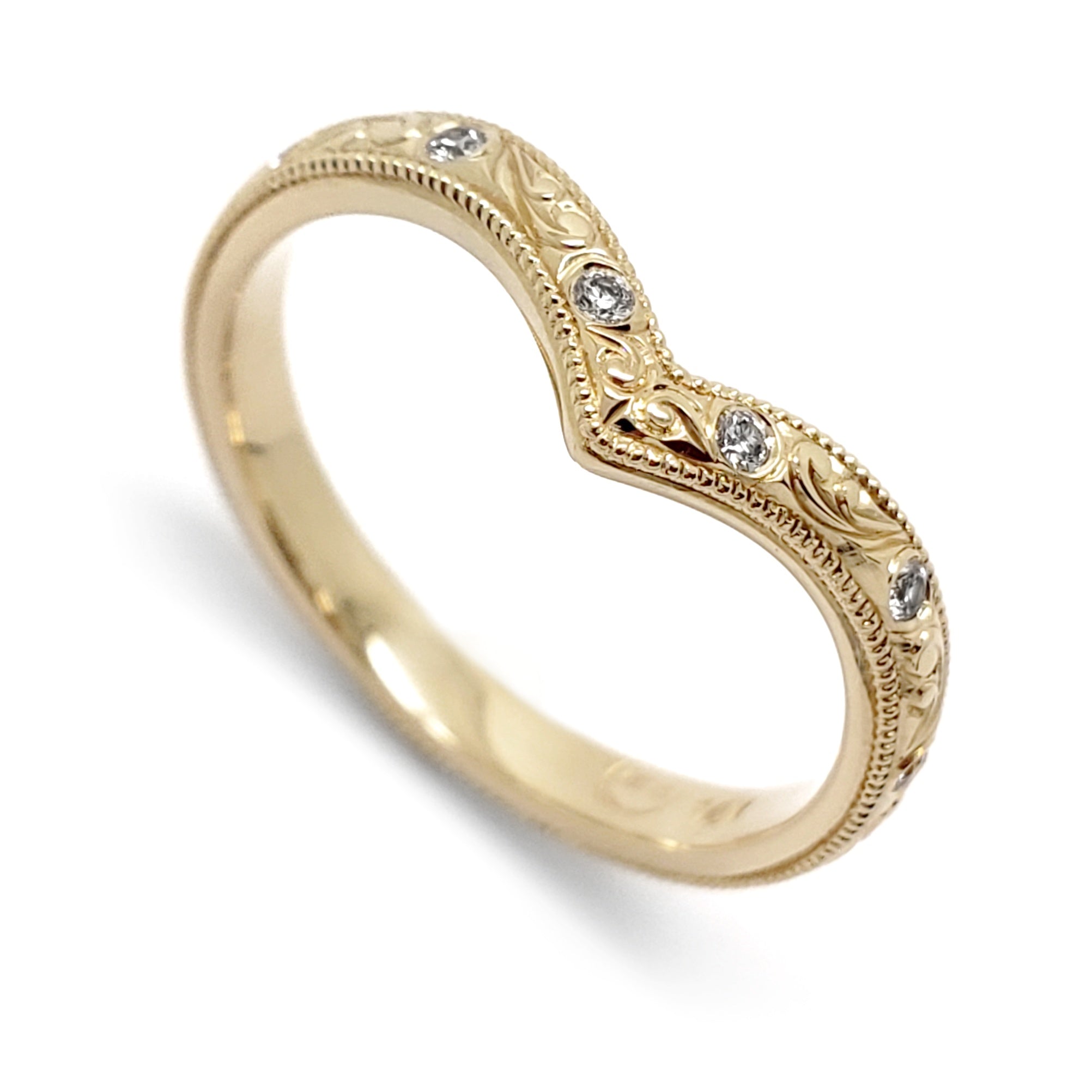 Canadian Diamond Wedding Ring | Era Design Vancouver Canada