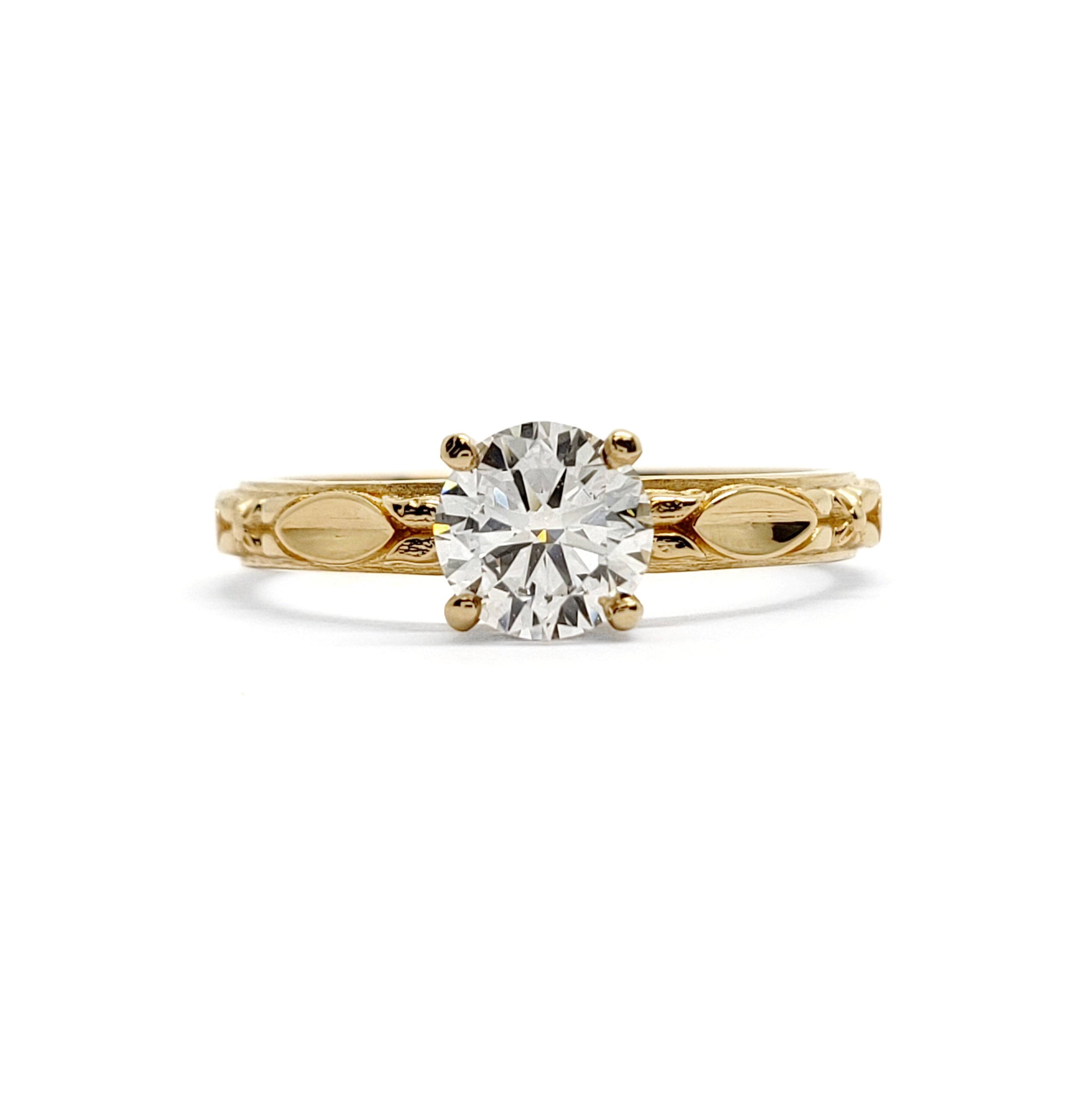 Lab Diamond Engagement Ring | Era Design Vancouver Canada