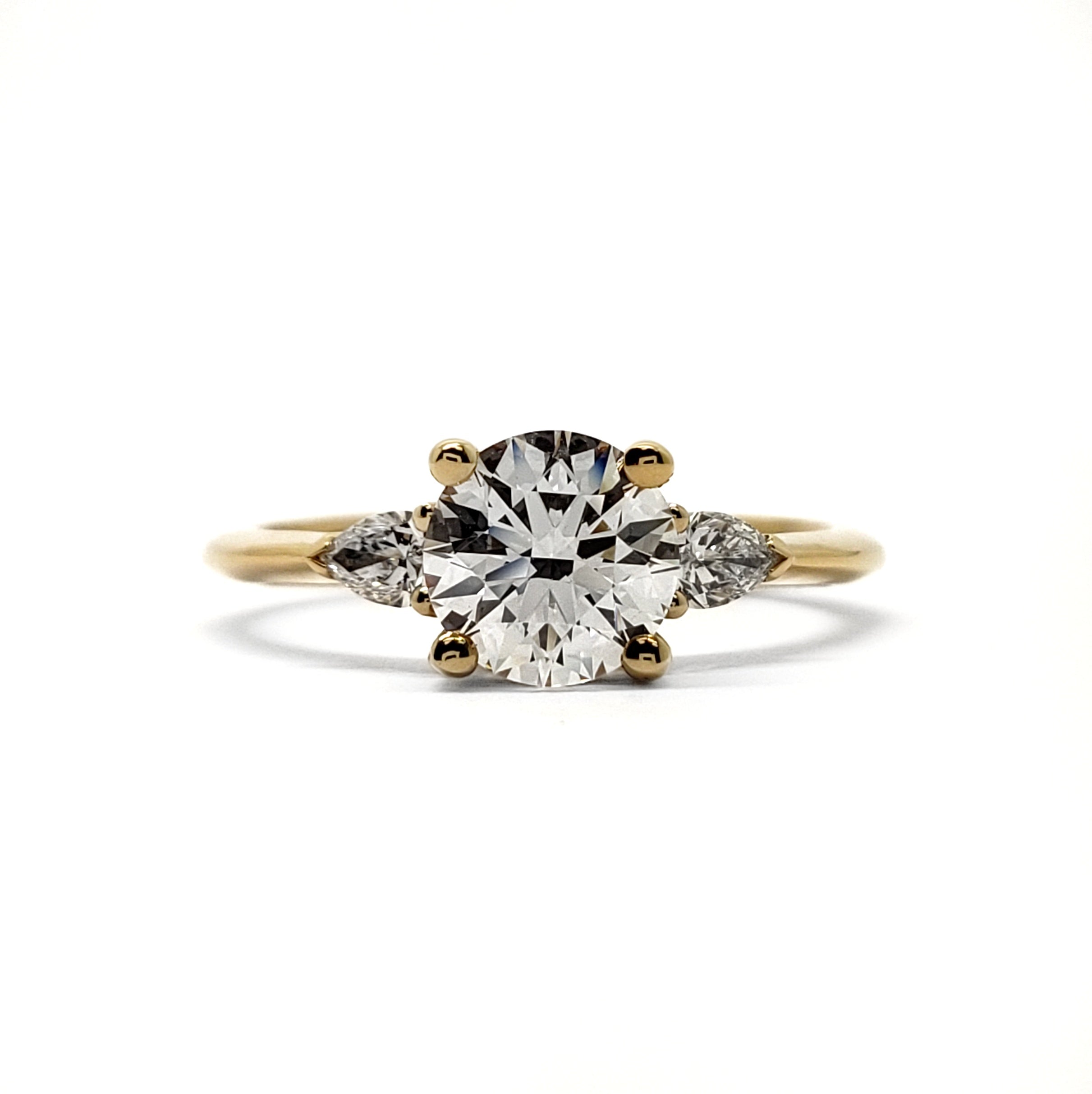 Lab Diamond Engagement Ring | Era Design Vancouver Canada