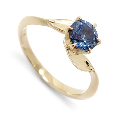 Montana Sapphire Engagement Ring | Era Design Vancouver Canada