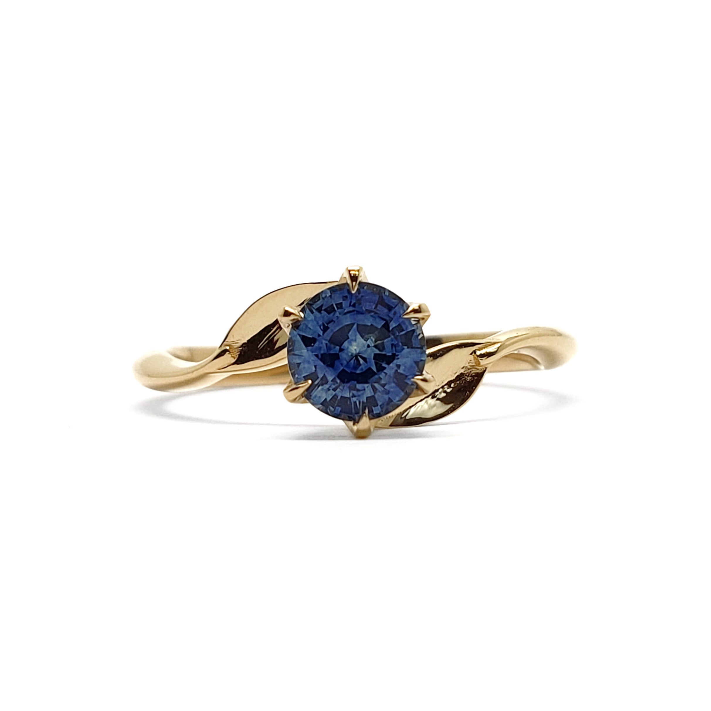 Montana Sapphire Engagement Ring | Era Design Vancouver Canada