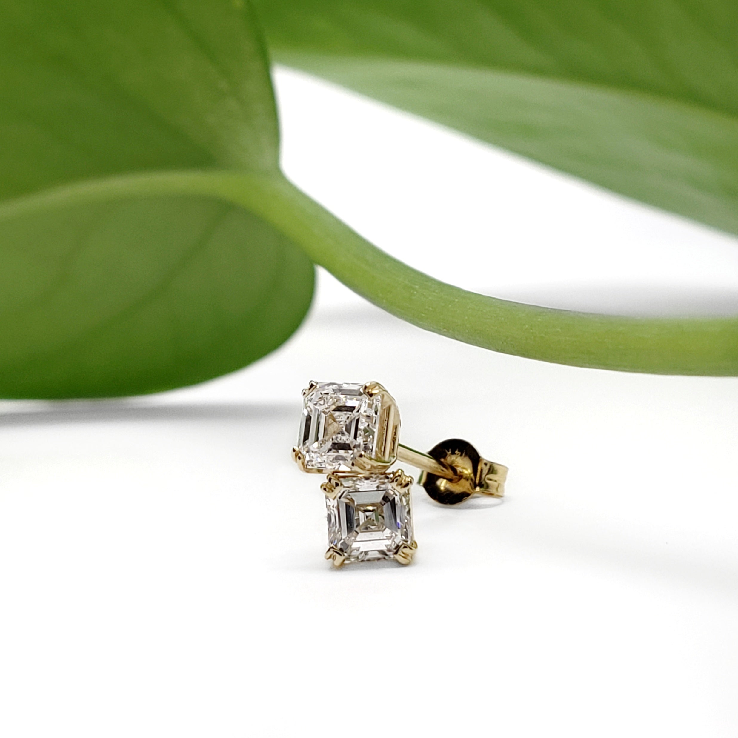 Lab Diamond Stud Earrings | Era Design Vancouver Canada