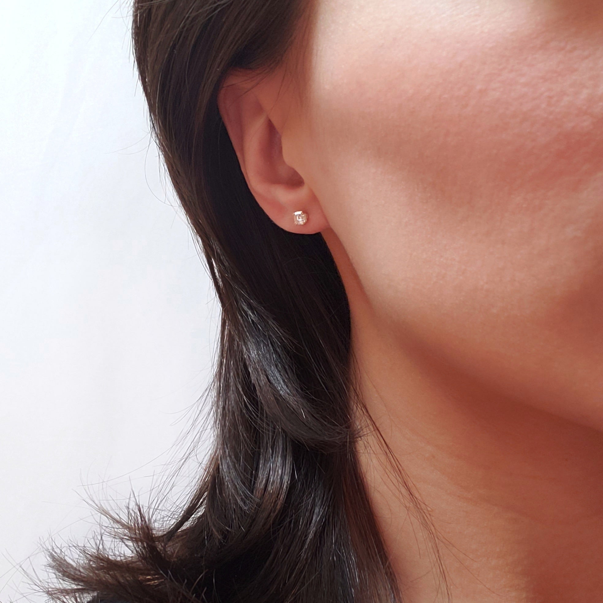 Lab Diamond Stud Earrings | Era Design Vancouver Canada