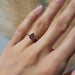 Unheated Pink Sapphire Engagement Ring | Era Design Vancouver Canada