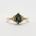 Green Sapphire Engagement Ring | Era Design Vancouver Canada