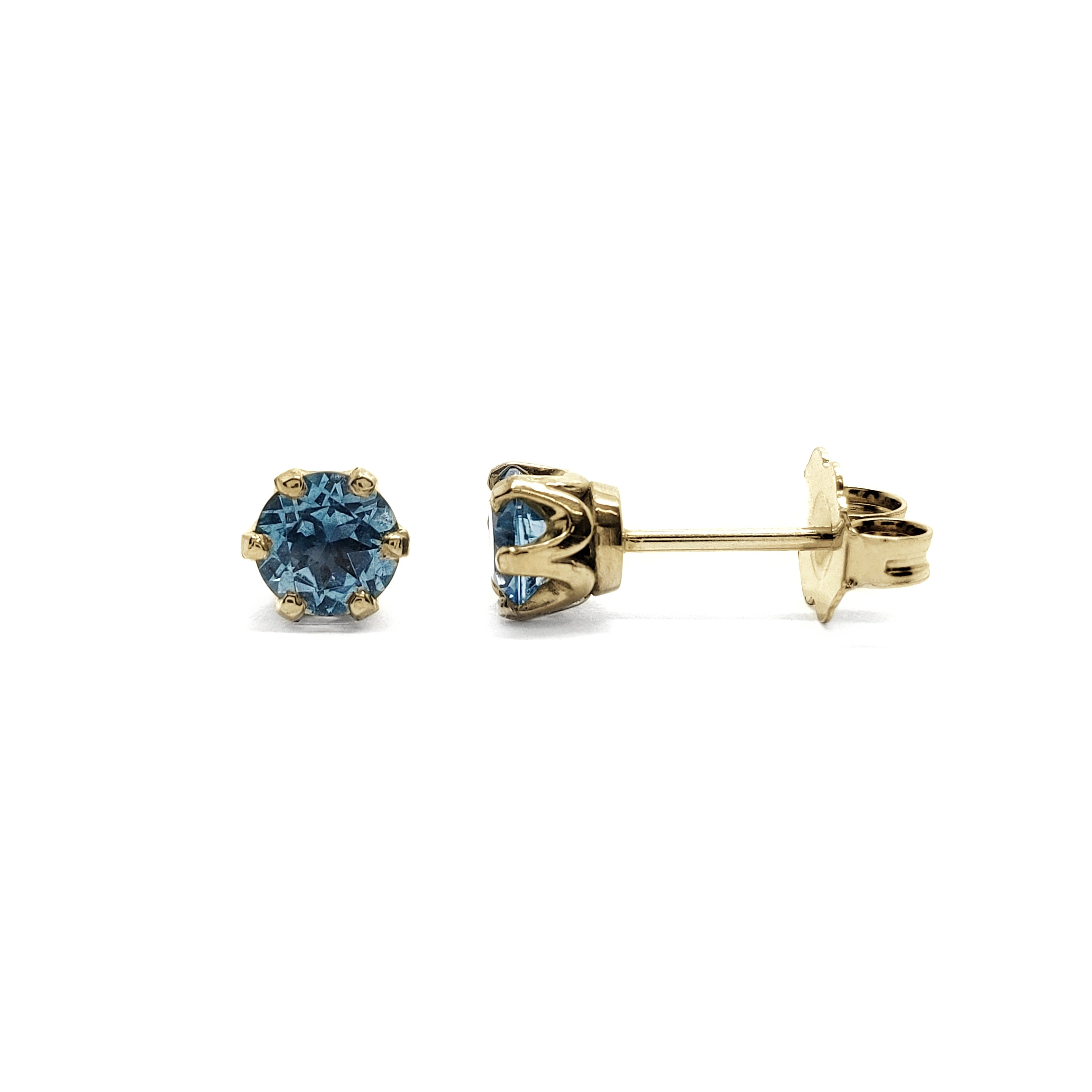 Swiss Topaz Studs | Era Design Vancouver Canada