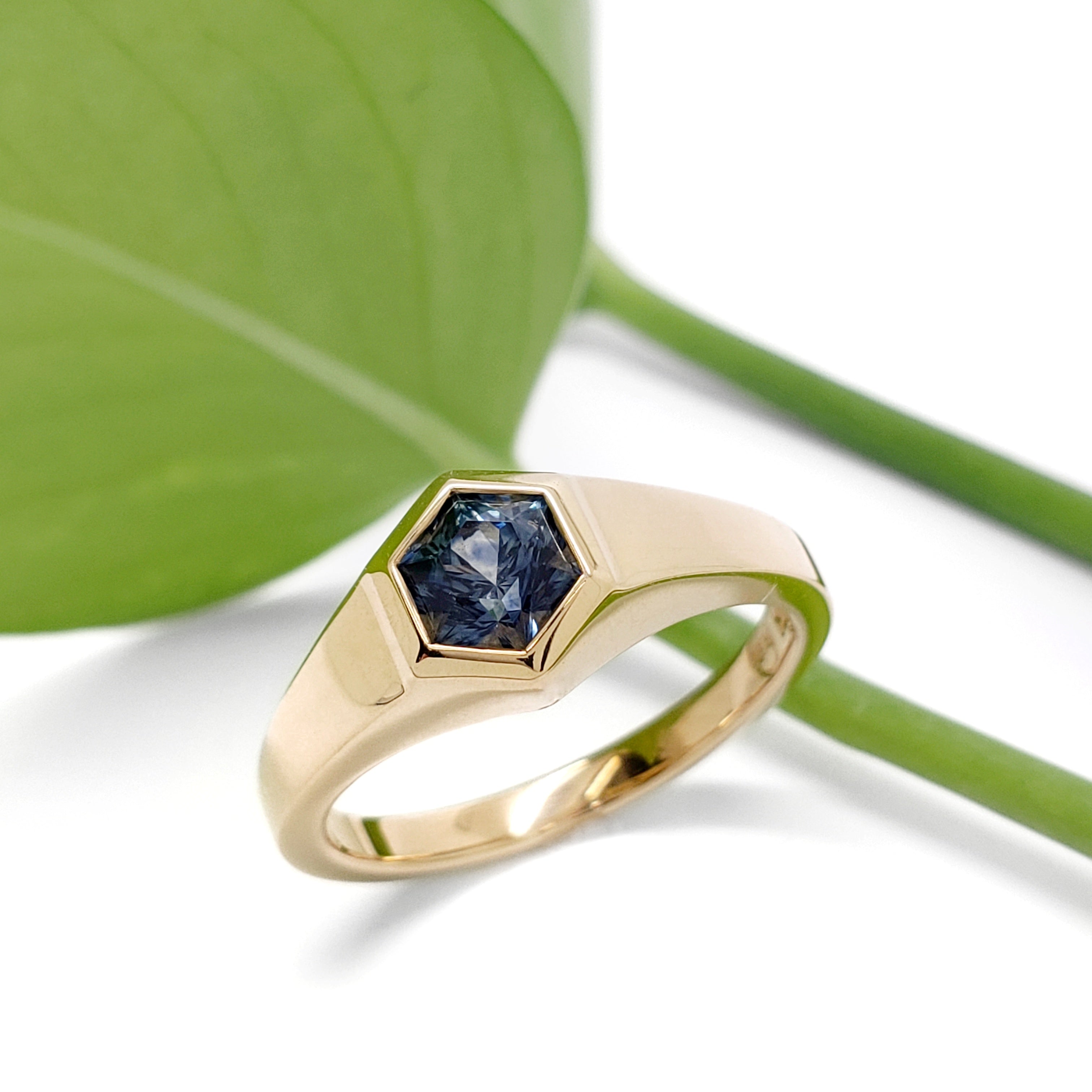 Montana Sapphire Engagement Ring | Era Design Vancouver Canada