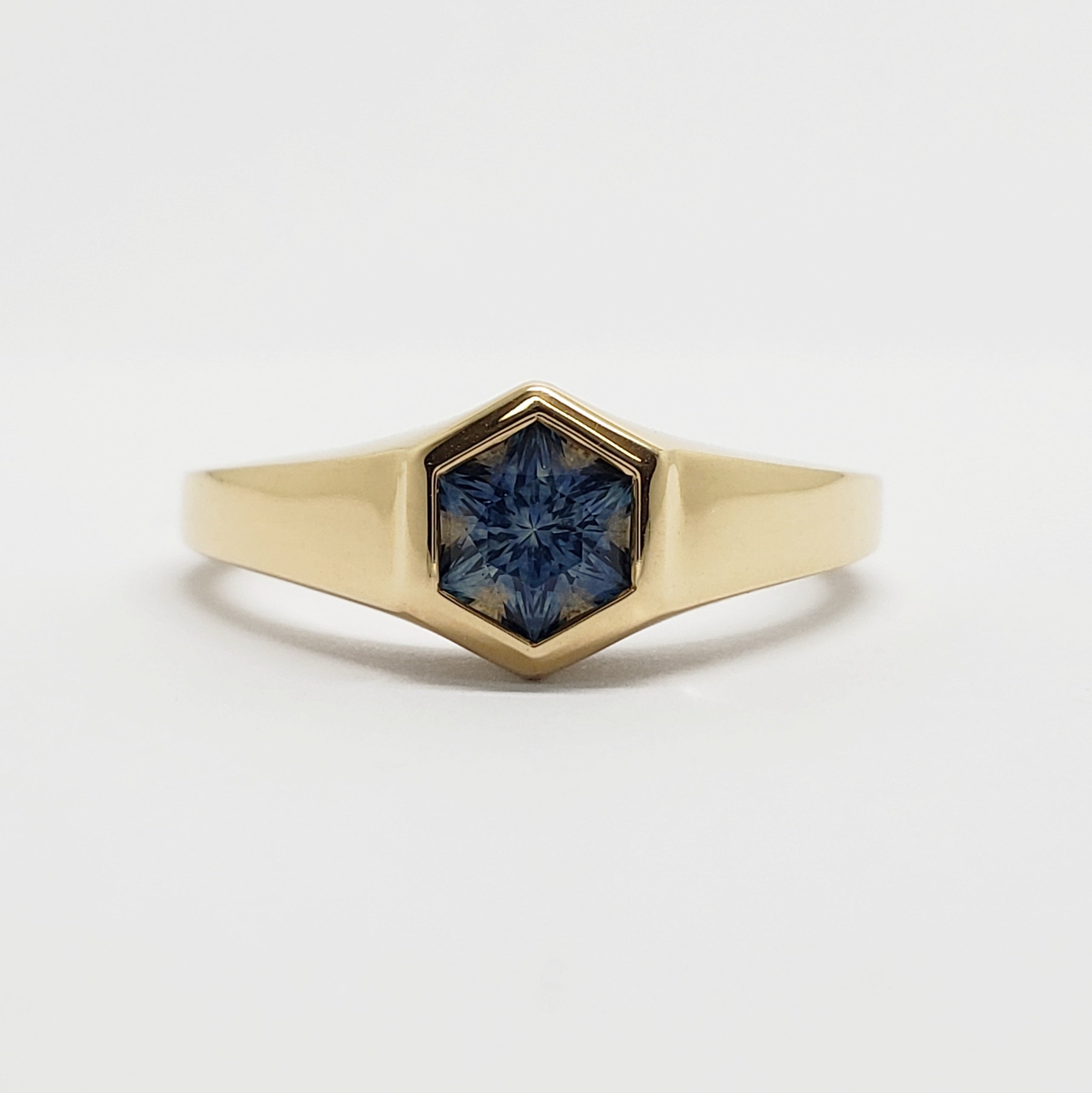 Montana Sapphire Engagement Ring | Era Design Vancouver Canada