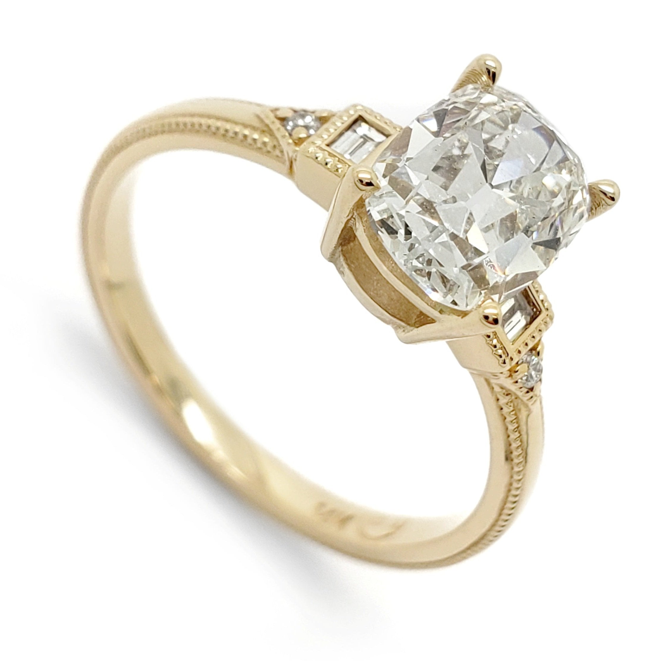 Lab Grown Diamond Engagement Ring | Era Design Vancouver Canada