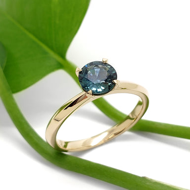 Montana Sapphire Engagement Ring | Era Design Vancouver Canada