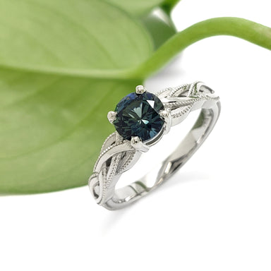 Montana Sapphire Engagement Ring | Era Design Vancouver Canada