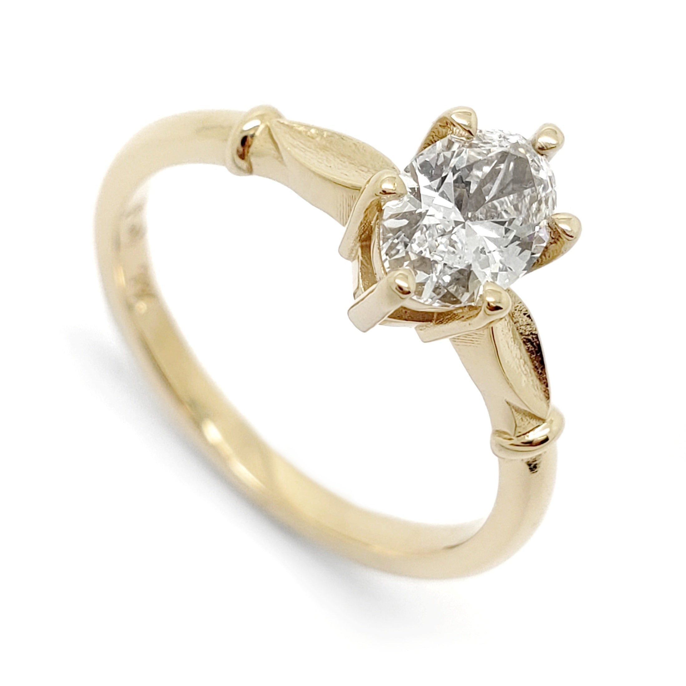 Lab Diamond Engagement Ring | Era Design Vancouver Canada