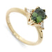 Green Sapphire Engagement Ring | Era Design Vancouver Canada