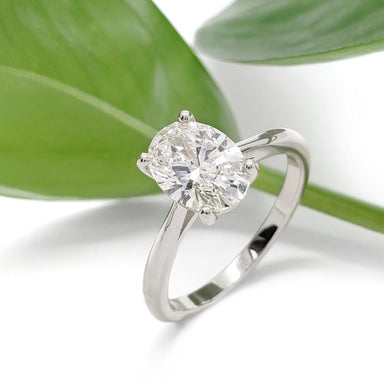 Lab Diamond Engagement Ring | Era Design Vancouver Canada