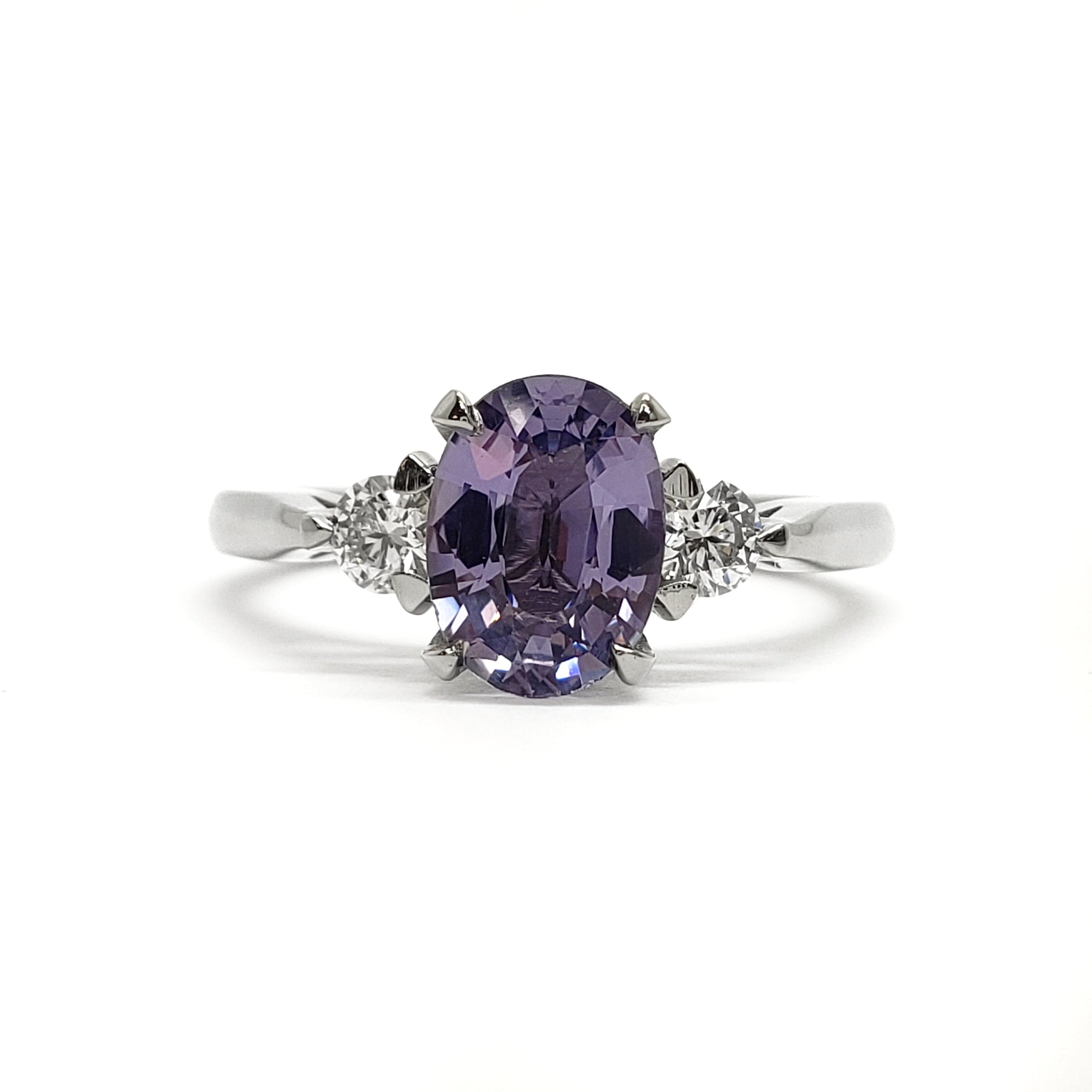 Lavender Sapphire Engagement Ring | Era Design Vancouver Canada