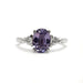 Lavender Sapphire Engagement Ring | Era Design Vancouver Canada