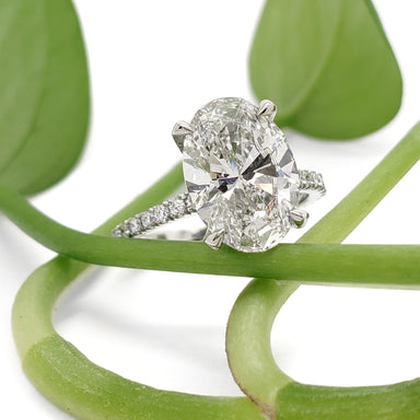 Lab Diamond Engagement Ring | Era Design Vancouver Canada