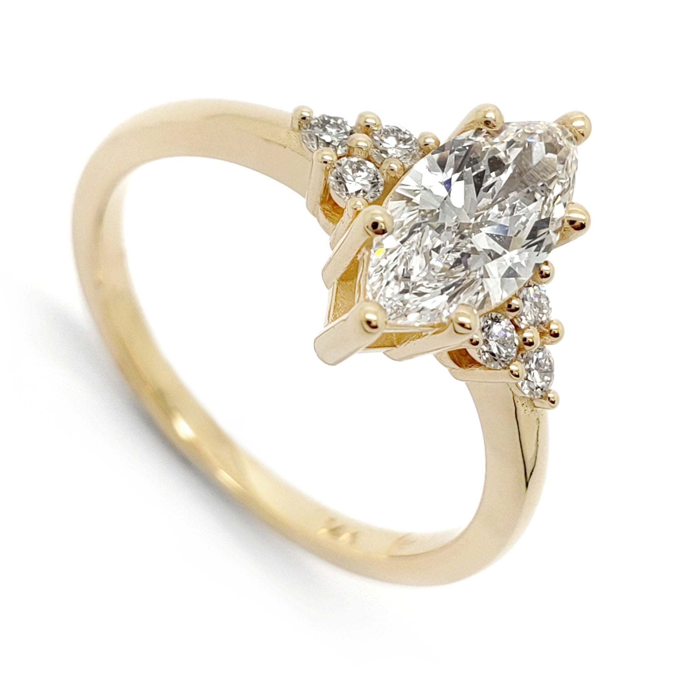 Lab Grown Diamond Engagement Ring | Era Design Vancouver Canada