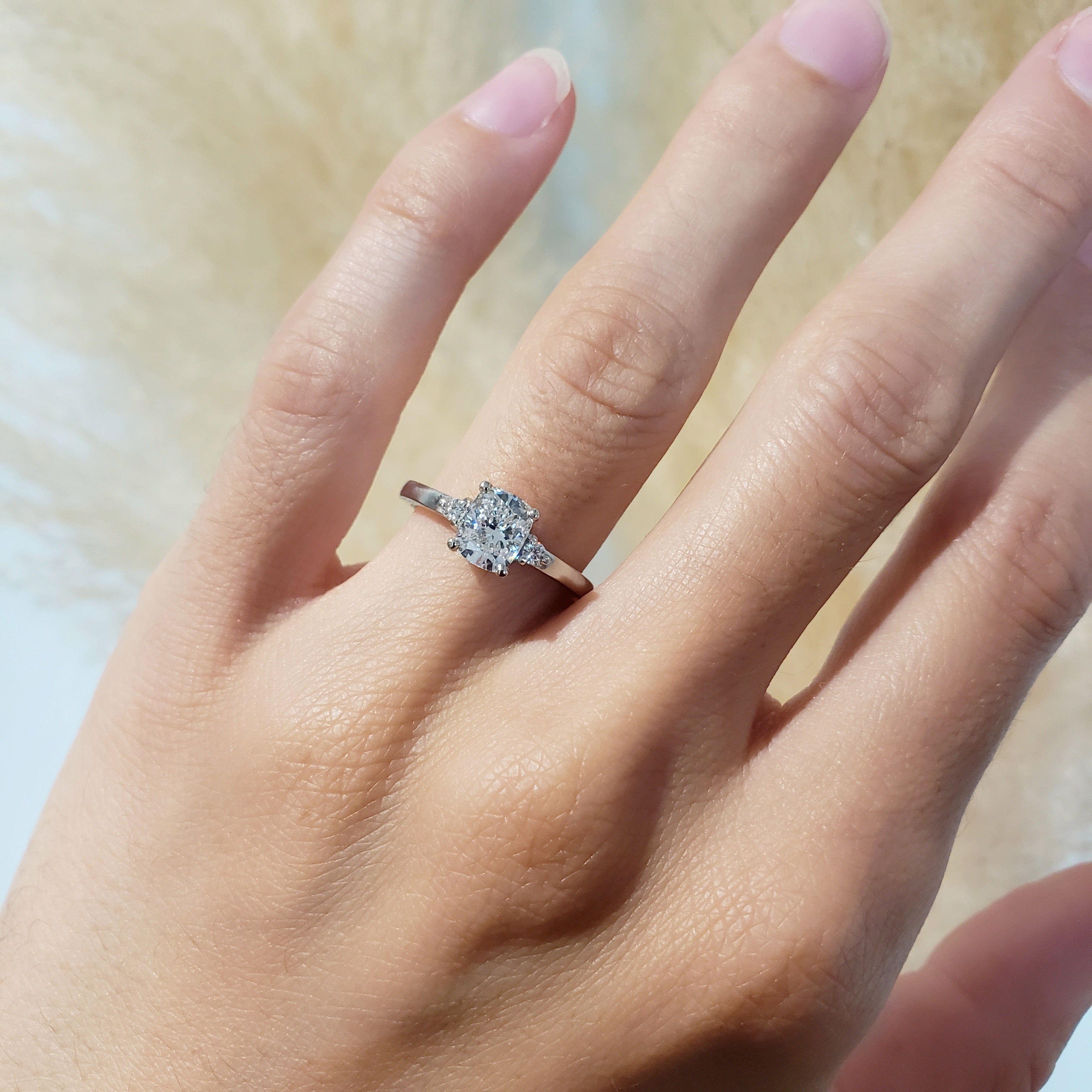 Lab Grown Diamond Engagement Ring | Era Design Vancouver Canada