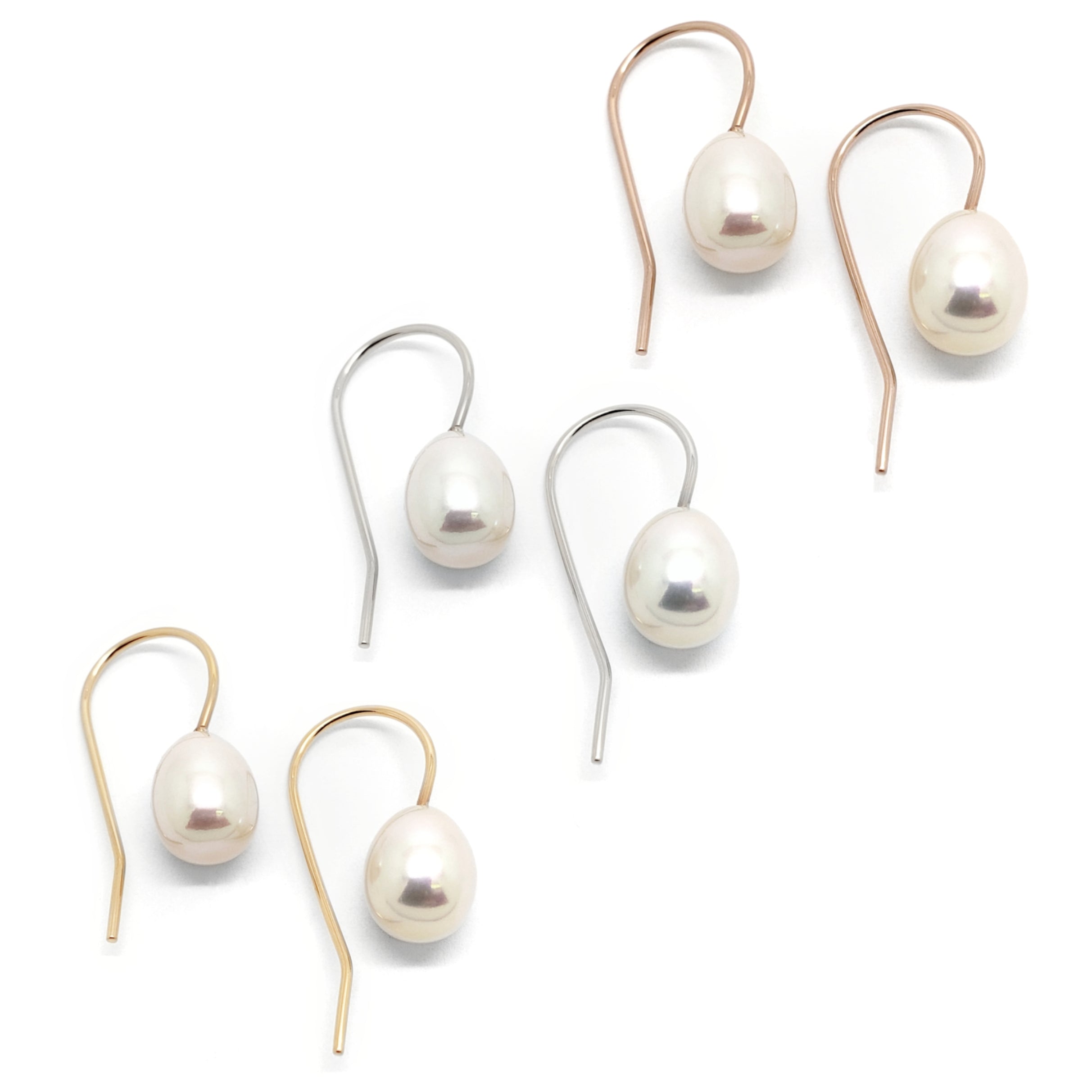 DROP HOOK EARRINGS LONG