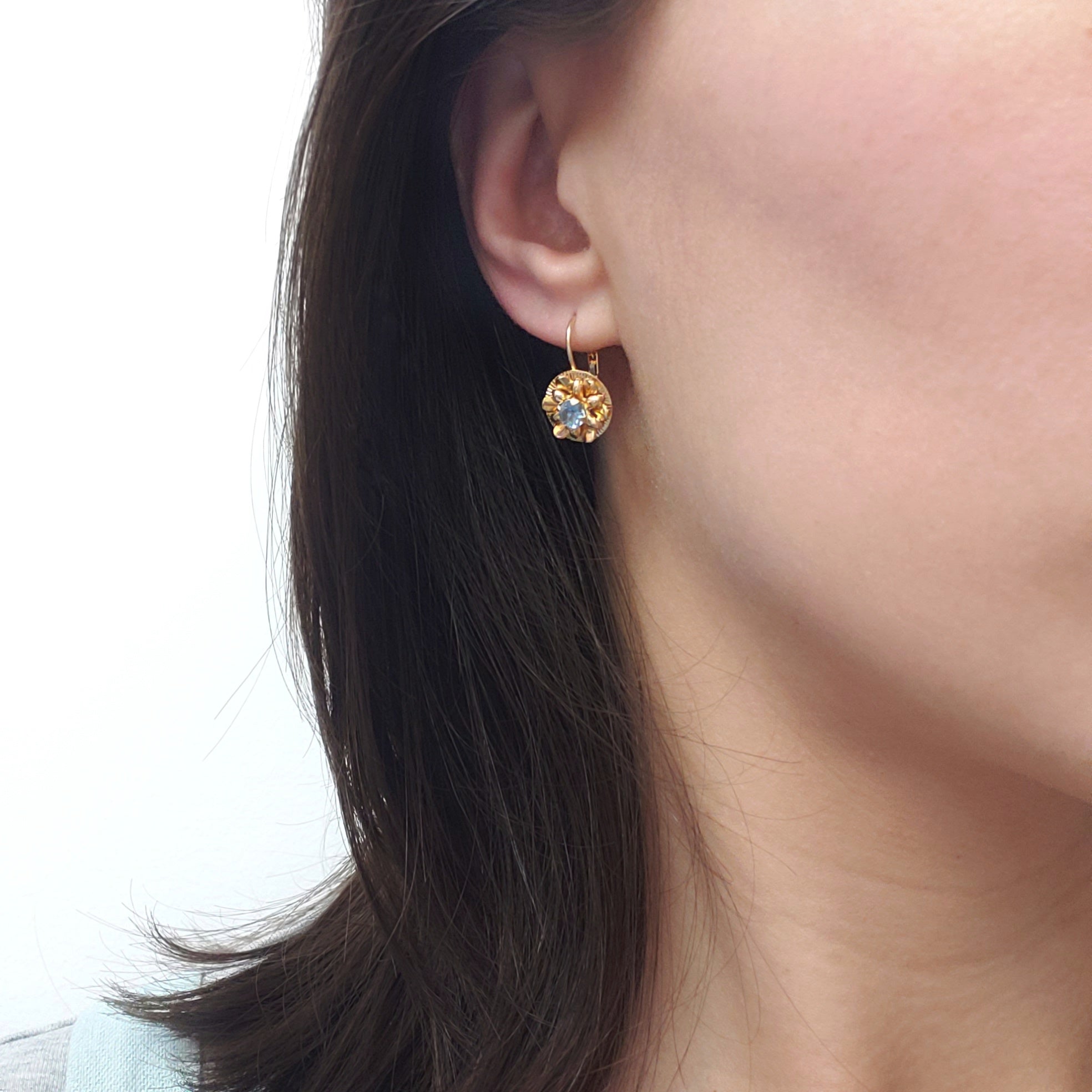 Vintage Topaz Earrings | Era Design Vancouver Canada