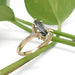 Green Sapphire Engagement Ring | Era Design Vancouver Canada