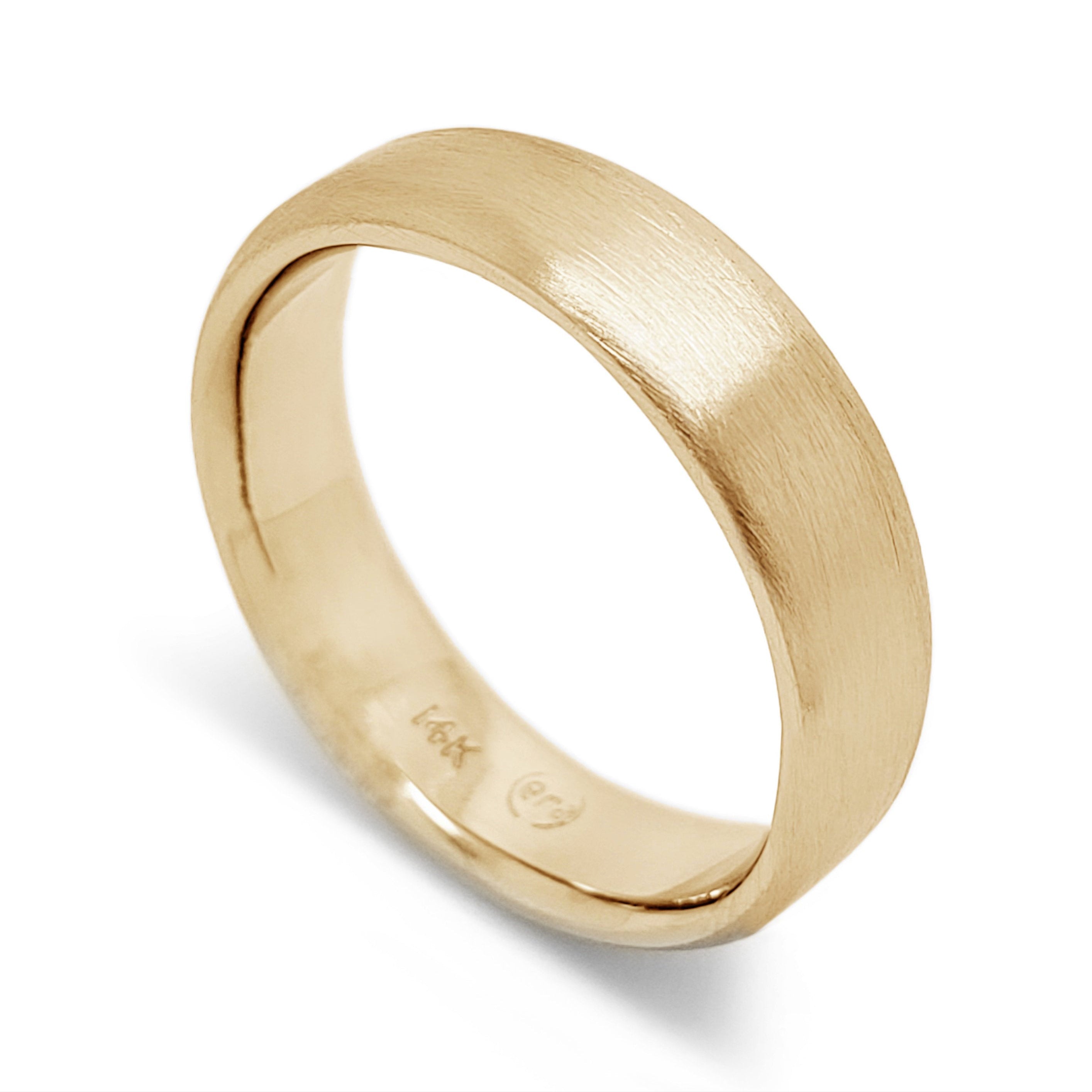 Yellow Gold Wedding Ring | Era Design Vancouver Canada