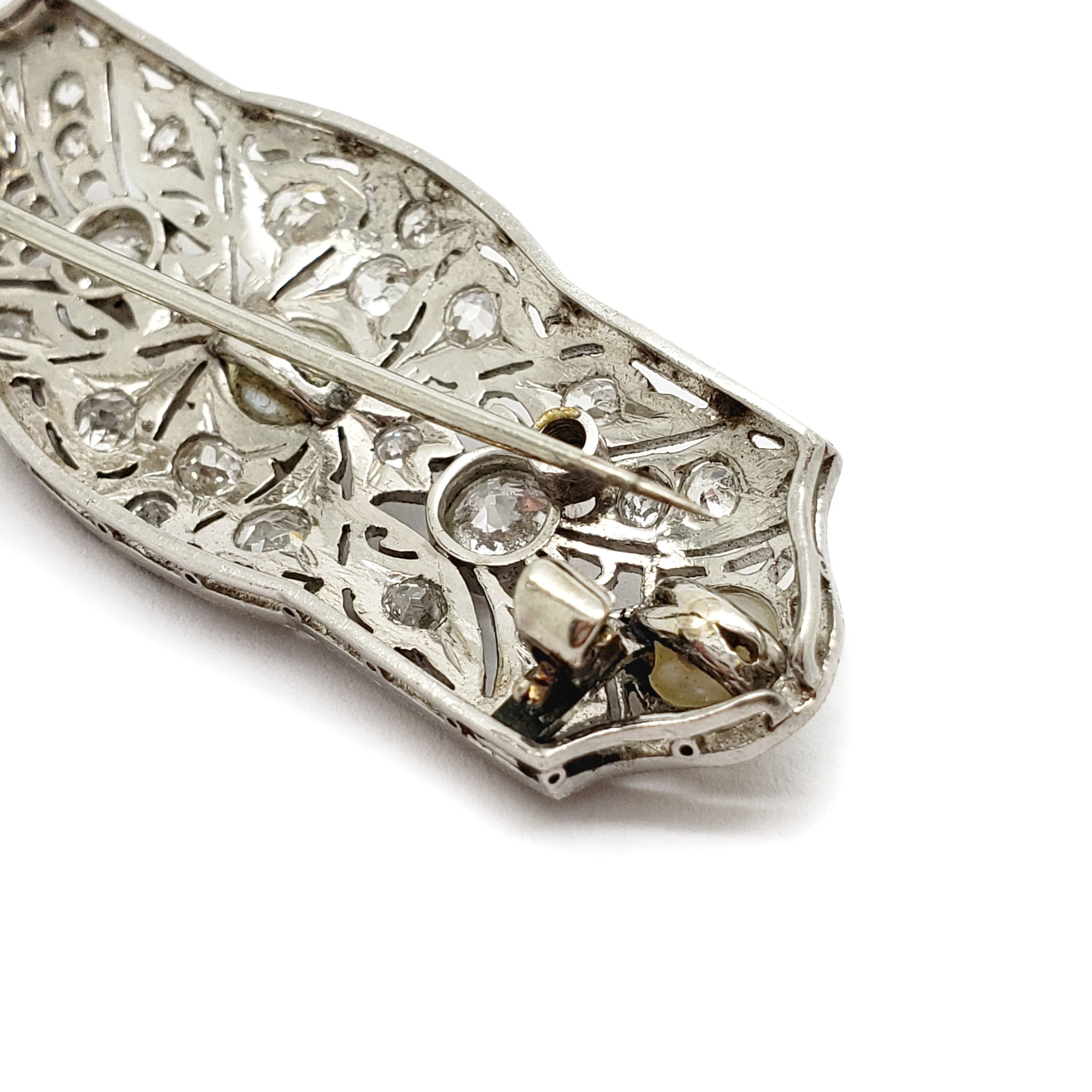 Filigree brooch on sale