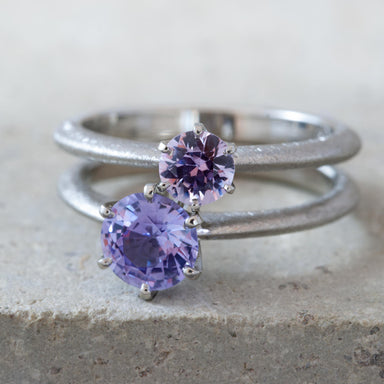 Pink and Purple Engagement Rings — Era Design