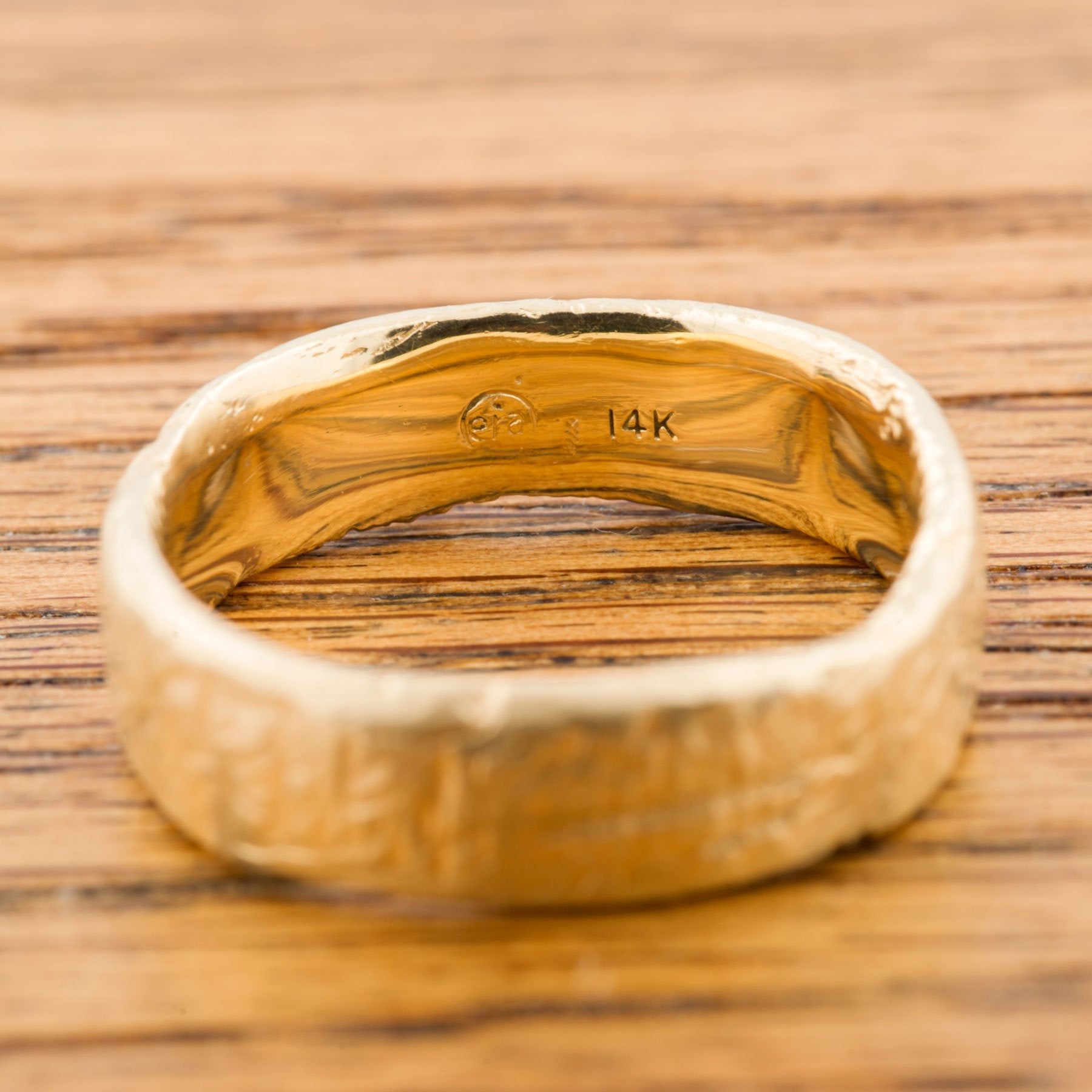 Yellow Gold Wedding Ring | Era Design Vancouver Canada