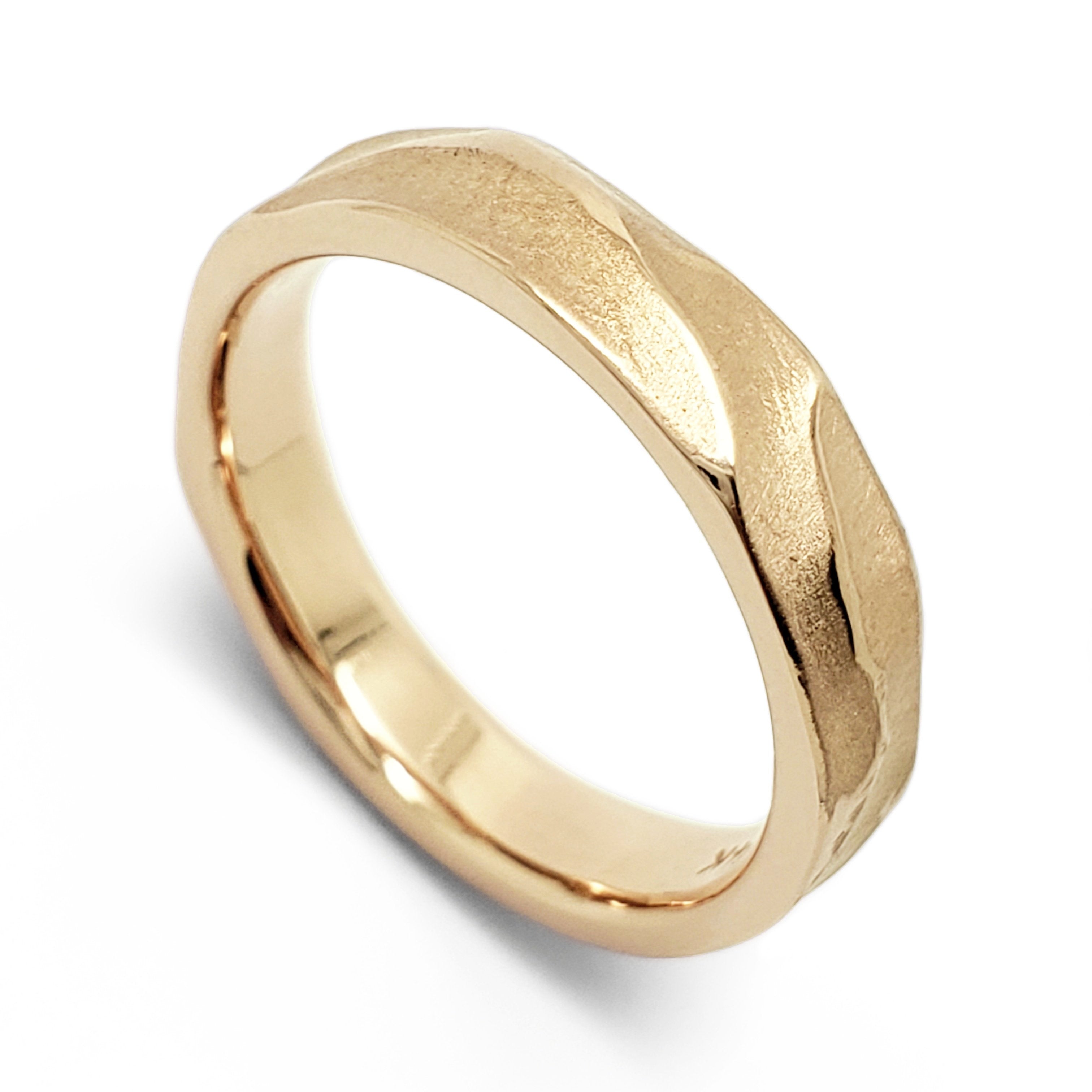 Yellow Gold Wedding Ring | Era Design Vancouver Canada