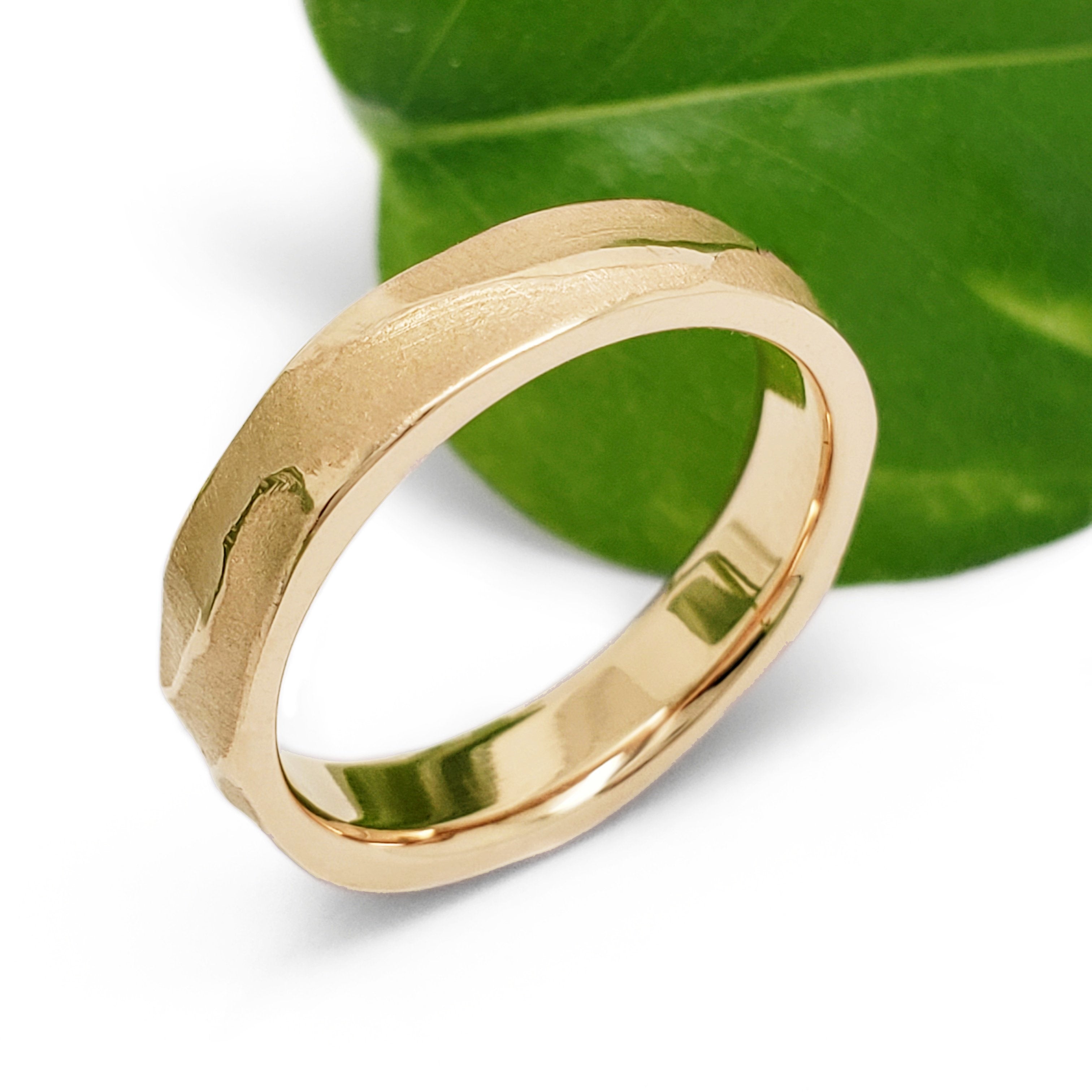 Yellow Gold Wedding Ring | Era Design Vancouver Canada