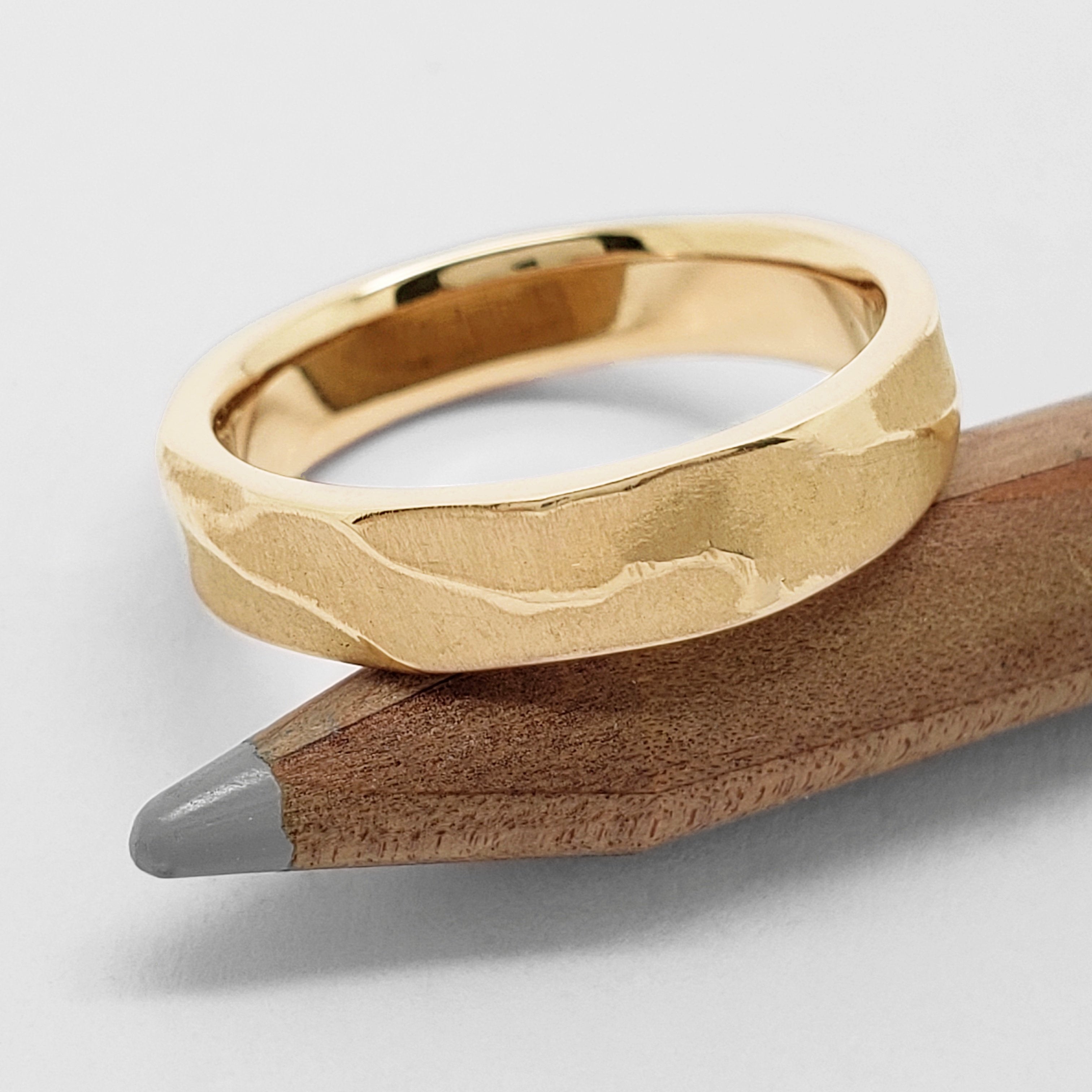 Yellow Gold Wedding Ring | Era Design Vancouver Canada